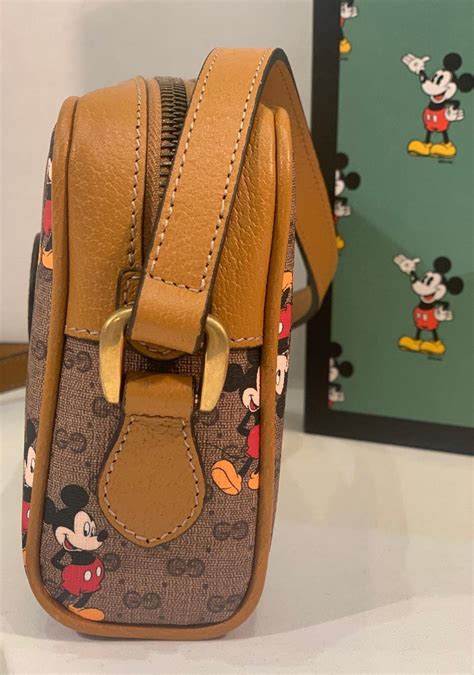 gucci mickey bag|Gucci mickey mouse crossbody bags.